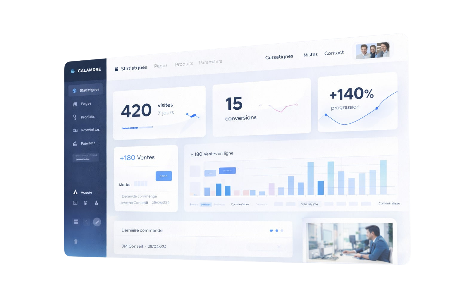 Espace client Quicklify